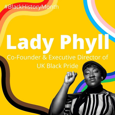 Lady Phyll,  Co-Founder and Executive Director of Black Pride