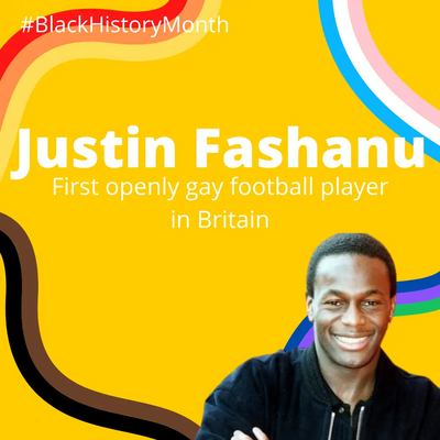 Justin Fashanu, the first openly gay football player in Britain