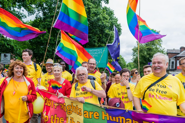 Lib Dems at Sheffield Pride 2017